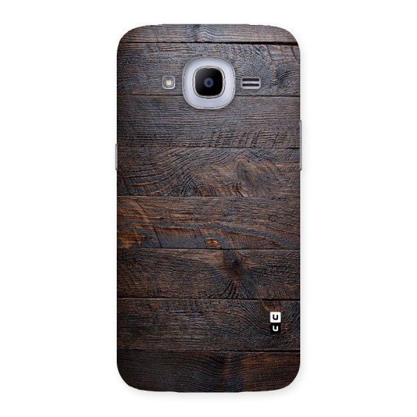 Dark Wood Printed Back Case for Samsung Galaxy J2 2016